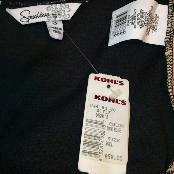 Black and gold dress - Picture 5 of 8